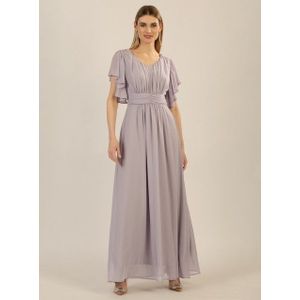 Apart Abendkleid aufwendig gearbeitet mit drappierten Einsätzen