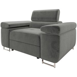MIRJAN24 Sessel Torezio, Einstellbare Kopfstützen, 134x102x70-90 cm