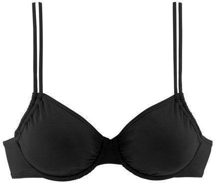 LASCANA Bügel-Bikini-Top Italy, seitlich zu raffen