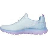 Skechers SUMMITS Slip-On Sneaker, Trainingsschuh, Sneaker, Slipper, Halbschuh mit Bungee-Verschluss