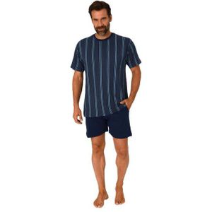 Normann Pyjama Normann Herren Schlafanzug kurzarm Shorty gestreift-auch in Übergröße
