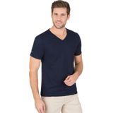 Trigema T-Shirt TRIGEMA V-Shirt aus 100% Bio-Baumwolle (kbA) (1-tlg)