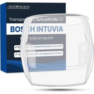 LuxusKollektion Fahrradständer Transparente Hartschalen Schutztasche für Bosch Intuvia Displayschutz