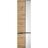 BASIC by Balculina Hochschrank Memphis, Badezimmerschrank BxHxT 50x176x31 (1-St) Breite 50 cm, Tür L/R montierbar, Softclose