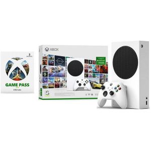 Xbox Series S 512 GB Starter Bundle + 3 Monate Game Pass Ultimate (Set, Starter Bundle)