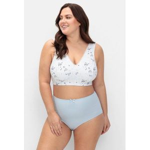 Sheego Bügelloser BH Große Größen in Bustier-Form, mit Blumenmuster