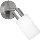 Reality Leuchten LED Wandstrahler, Dimmfunktion, LED wechselbar, Warmweiß, innen, Wandleuchte Nachttisch Bett & Treppenhaus Lichtspots, Höhe 19cm