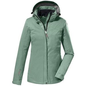 Killtec Outdoorjacke KOS 133 WMN JCKT Wasser- und winddichte Damenjacke mit abnehmbarer Kapuze, PFAS-frei