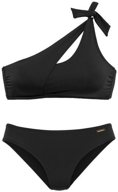 Bruno Banani Bustier-Bikini mit asymmetrischem Schnitt