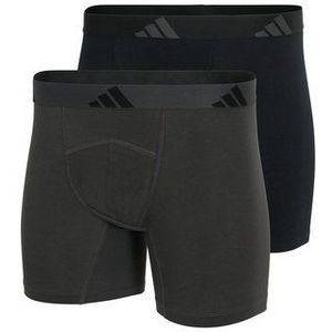 adidas Sportswear Boxershorts "Active Flex Cotton Ergonomic" (2er Pack) Belüftete Mesh-Rückenpartie und -Schritt