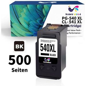 ONLYU 1er XXL Kompatibel für CANON PG-540 XL CL-541XL 1Schwarz=630Seiten Tintenpatrone (Pixma MG4250 4150 3650 3550 3250 3155 3150 2250 2150, MX535 525 515 475 455 435 395 375 TS5150 5151)
