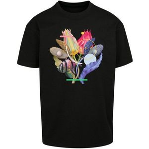 Upscale by Mister Tee Kurzarmshirt Upscale by Mister Tee Unisex Coral Oversize Tee (1-tlg)