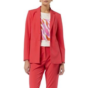 Comma Jackenblazer aus einem elastischen Viskosemix und mit Knopfleiste