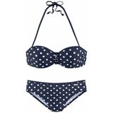LASCANA Bügel-Bandeau-Bikini mit Zier-Accessoires