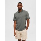 SELECTED HOMME Poloshirt SLHFAVE ZIP SS POLO NOOS
