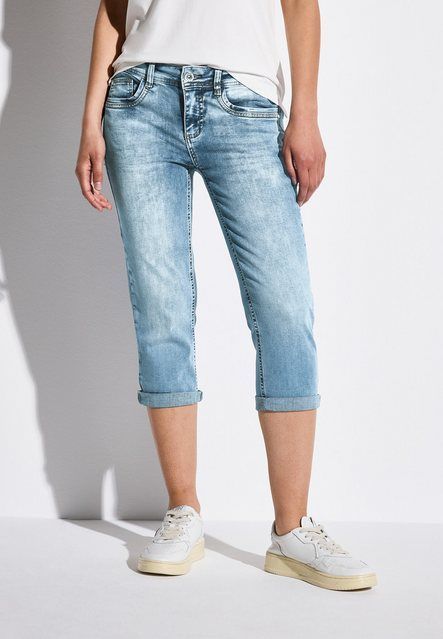 STREET ONE Comfort-fit-Jeans aus Baumwolle mit Stretchanteil