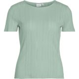 Vila Kurzarmshirt VIKASSIE S/S POINTELLE TOP - NOOS