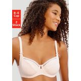 petite fleur Bügel-BH (Packung, 2 Stück) aus Baumwolljacquard im Dirndl-Schnitt, Dessous