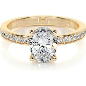 Nicole Manson Diamantring 585 Gold mit Labordiamant 1,16ct - 3,16ct