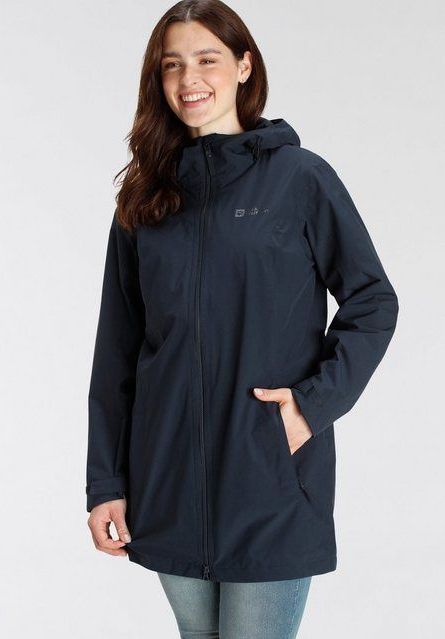 Jack Wolfskin Funktionsparka SOLAIA PARKA W Winterjacke Wasserdicht, Winddicht & Atmungsaktiv