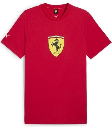 PUMA T-Shirt Scuderia Ferrari HP Race Coloured Big Shield T-Shirt Herren