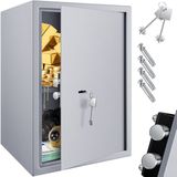 KESSER Tresor, Möbeltresor mit Doppelbartschloss, Safe Tresor Geldschrank