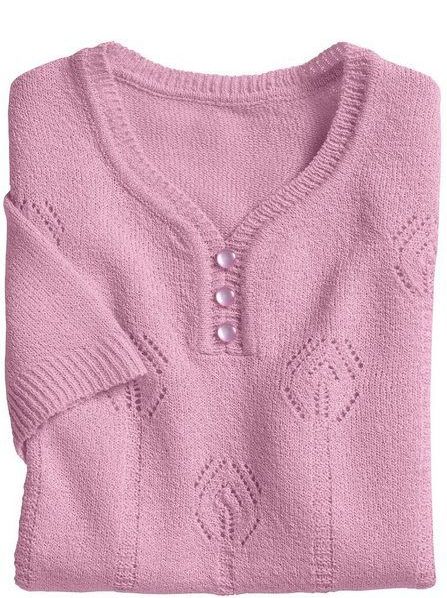 Witt Strickpullover V-Ausschnitt-Pullover