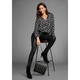 Laura Scott Longbluse mit Kontrasttape - NEUE KOLLEKTION