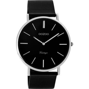 OOZOO Quarzuhr C8865, Armbanduhr, Damenuhr, Herrenuhr, Edelstahlarmband
