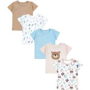 TupTam T-Shirt TupTam Baby Jungen Kurzarm T-Shirt 5er Set
