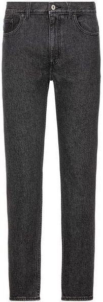 HUGO Blue Slim-fit-Jeans Ash mit Stone-washed-Finish