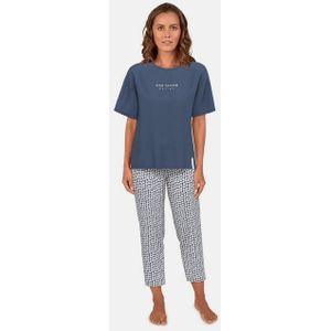 TOM TAILOR Capri-Pyjama Westport (2 tlg) Hose mit Blümchenprint