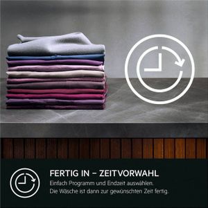 AEG Waschmaschine Serie 6000 mit ProSense-Technologie LR6FA49FL 914915728, 9 kg, 1400 U/min, ProSense® Mengenautomatik​ - spart bis 40% Zeit, Wasser und Energie