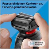 Braun Elektrorasierer Series 5 51-R1000s, EasyClean, Wet&Dry