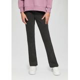 s.Oliver Leggings Gewaschene Ripp-Leggings mit Flared Leg Garment Dye