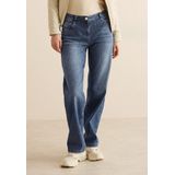 CECIL Straight-Jeans High Waist