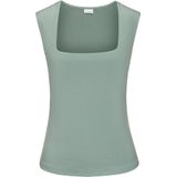 LASCANA Tanktop aus bügelfreiem Material, elegantes Basic-Top mit breiten Trägern