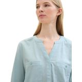 TOM TAILOR Schlupfbluse mit Leinen