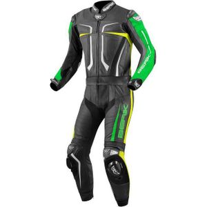 Berik Motorradkombi Flumatic Evo 2-Teiler Motorrad Lederkombi reißverschluss