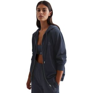 Marc O'Polo Kapuzensweatjacke Heavy Jersey mit großer Kapuze