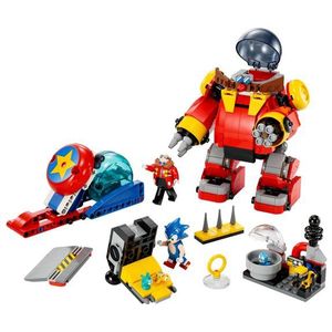 LEGO® 76993 Sonic the Hedgehog Sonic vs Dr Eggmans Death Egg Robot Spielbausteine, (Set, 615 St., Games)