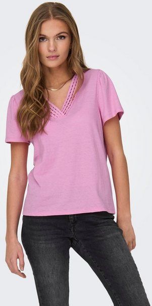ONLY V-Shirt ONLBENITA S/S V-NECK TOP JRS