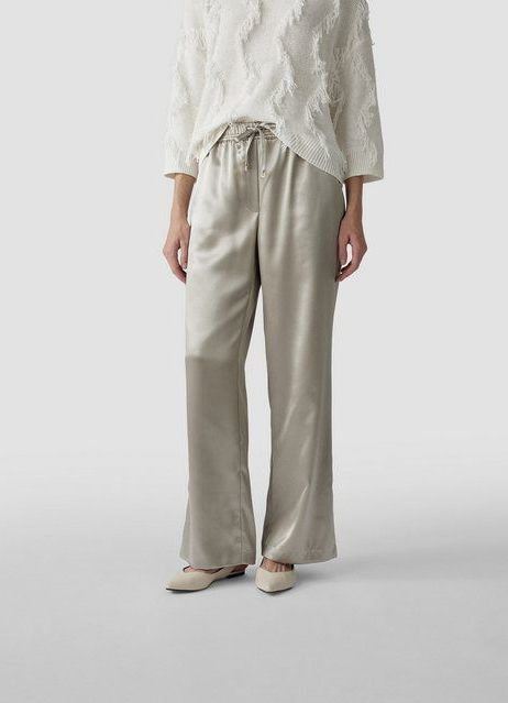 LeComte Jerseyhose LeComte Elegante Satin-Hose