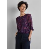 STREET ONE Hemdbluse Rundhalsausschnitt
