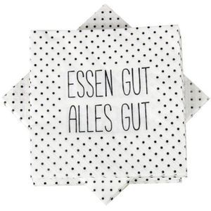 Bestlivings Papierserviette SV-04086, (20er Pack Servietten (33x33cm, 3-lagig, 1/4 Falz), Hochwertige Papierservietten Papier-Tuch, Party, Geburtstag, Feiern