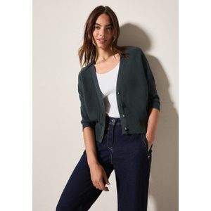 Cecil Cardigan mit Struktur und Knopfleiste