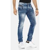 Cipo & Baxx Slim-fit-Jeans Jeans in verwaschenem Design, CD-394