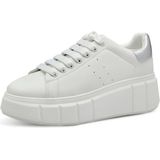 Tamaris Keilsneaker, Schnürschuh, Halbschuh, Freizeitzeitschuh mit Lochmuster