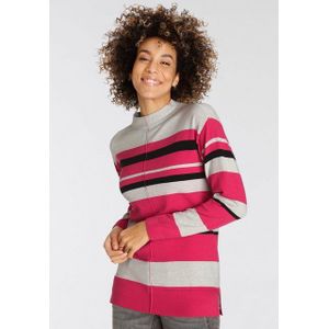 Boysen's Stehkragenpullover im modischen Farbverlauf