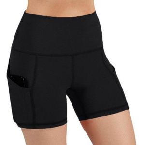 Blusmart Shorts Damen-Sportleggings (Doppelte Seitentaschen, hohe Elastizität, 1-tlg., Langlebig und nicht leicht zu verformen) Geeignet für Sport, Fitness, Yoga oder die tägliche Freizeit